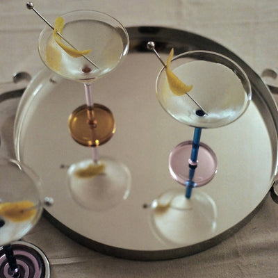 Piano Cocktail Glasses, Bluenote