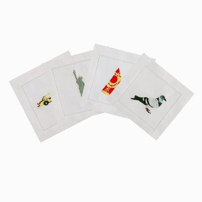 I❤️NY Cocktail Napkins: Set of 4