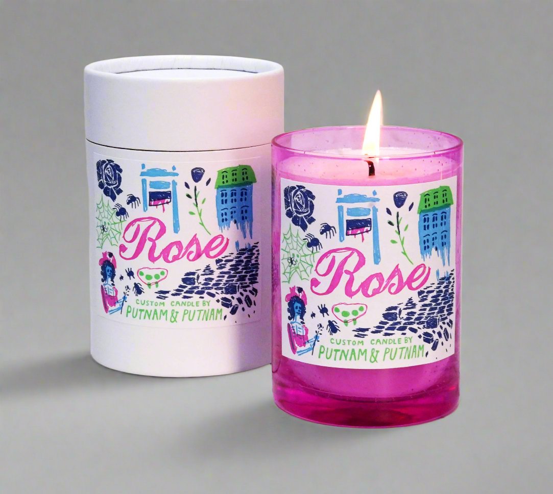 Rose Candle