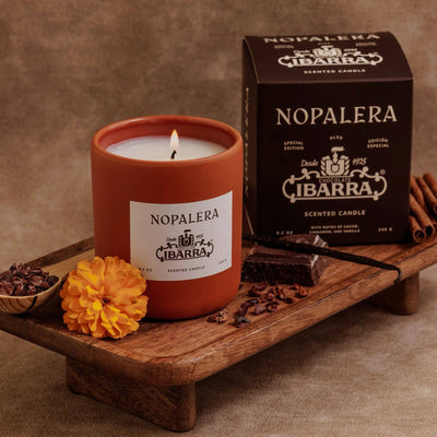 Nopalera x Ibarra Candle - Mexican Hot Chocolate Scent