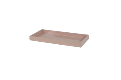 Serving Tray - Small: Gold/White