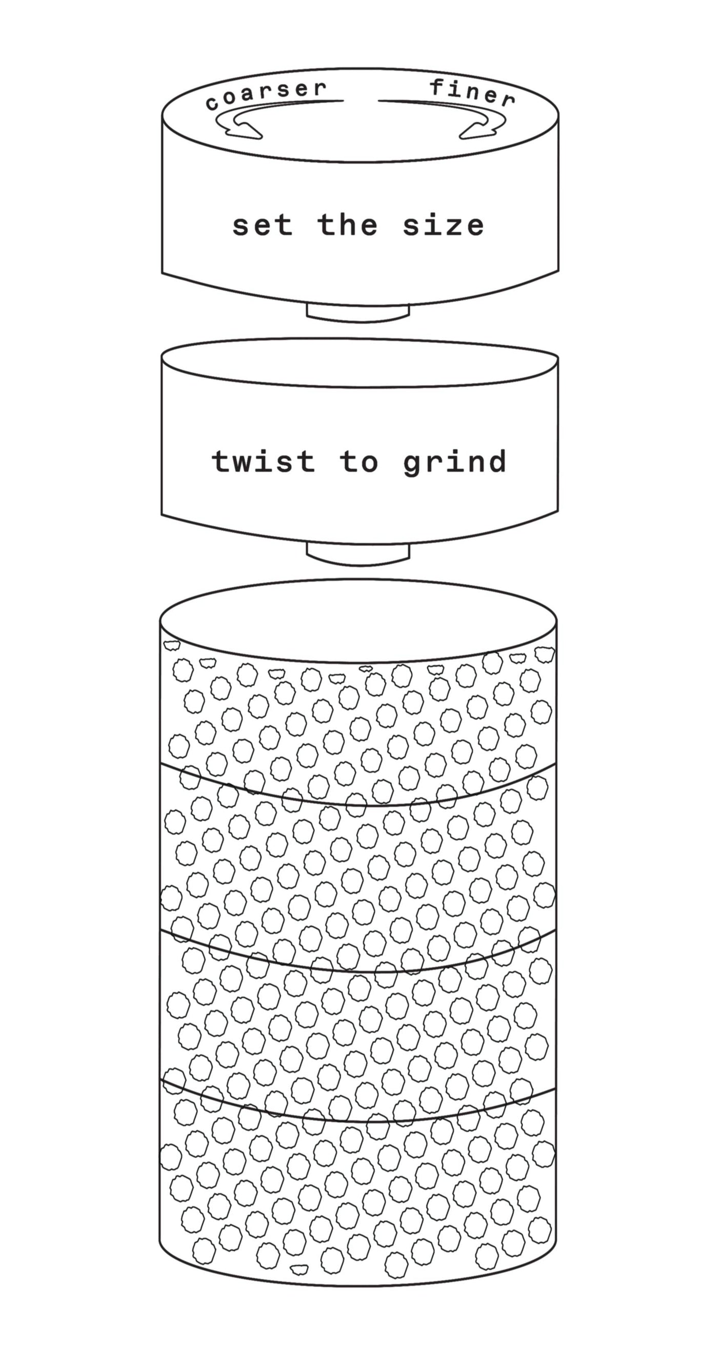 DIMES PEPPERMILL - Brown