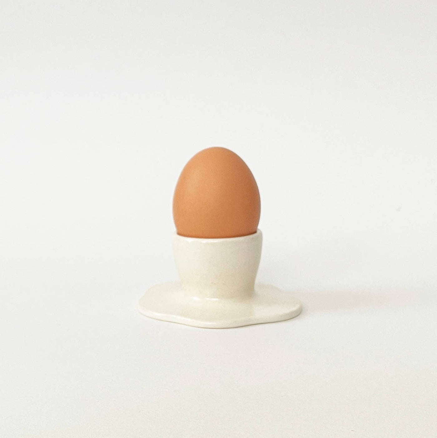 White Egg Cup