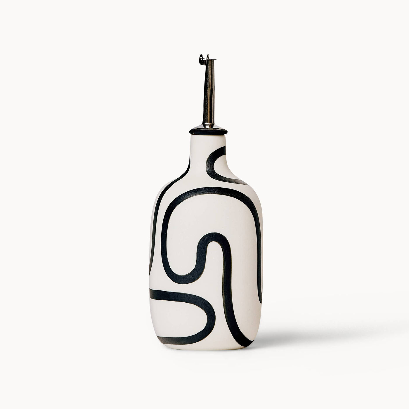 Oil / Vinegar Cruets - Black Outline: Tall