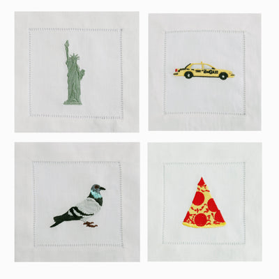 I❤️NY Cocktail Napkins: Set of 4