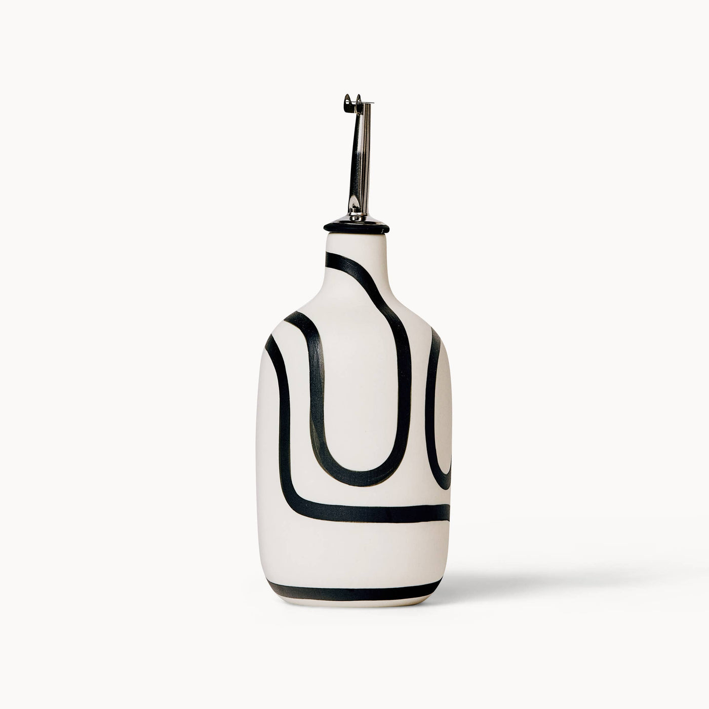 Oil / Vinegar Cruets - Black Outline: Tall