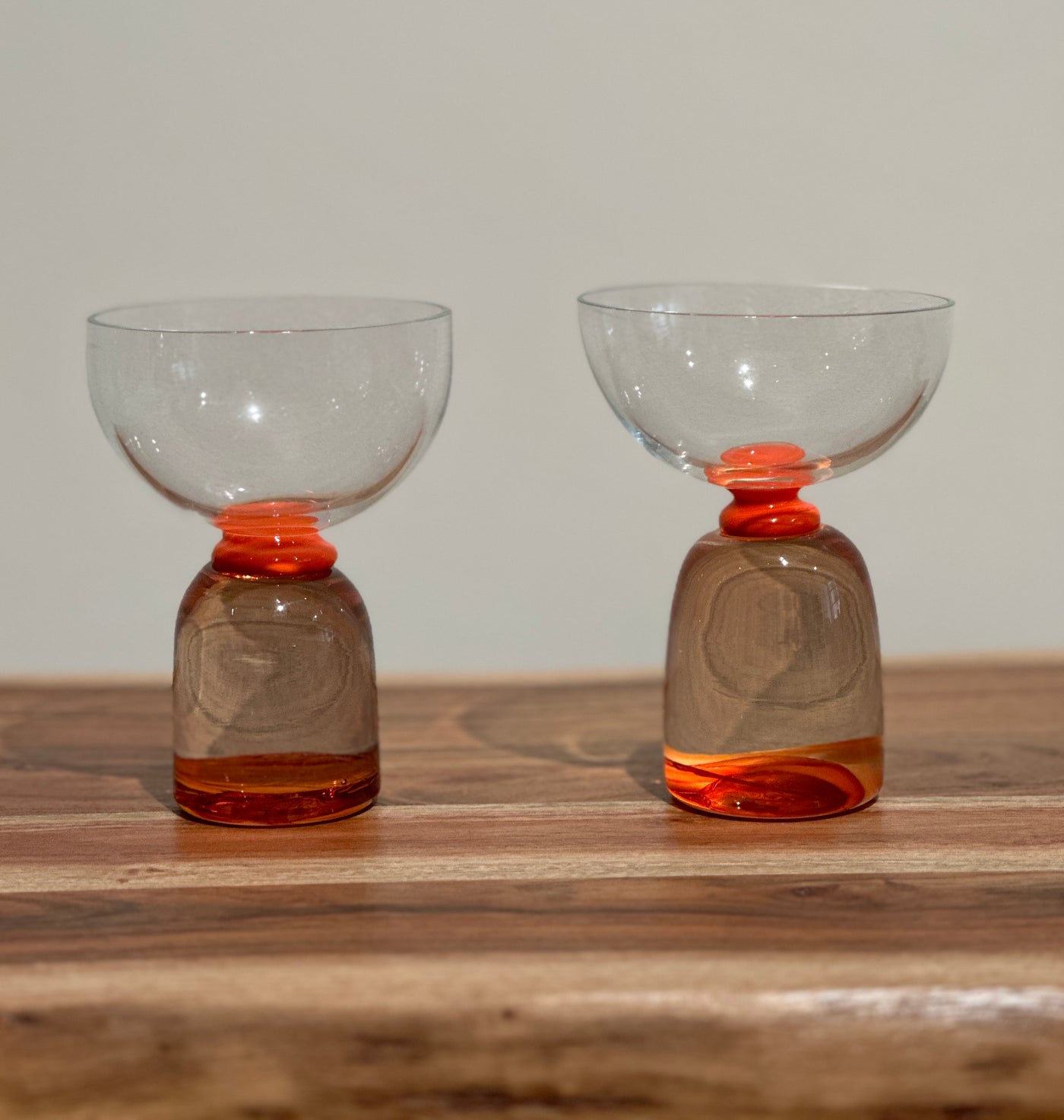 Handcrafted Glass Cocktail Glasses