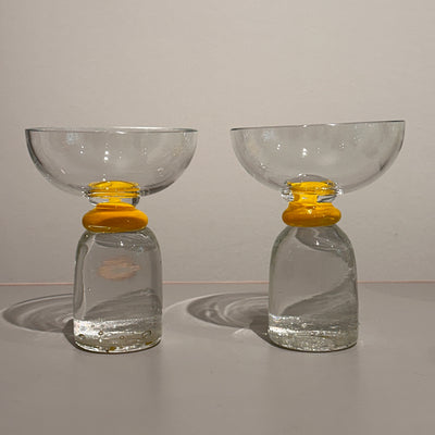 Handcrafted Glass Cocktail Glasses