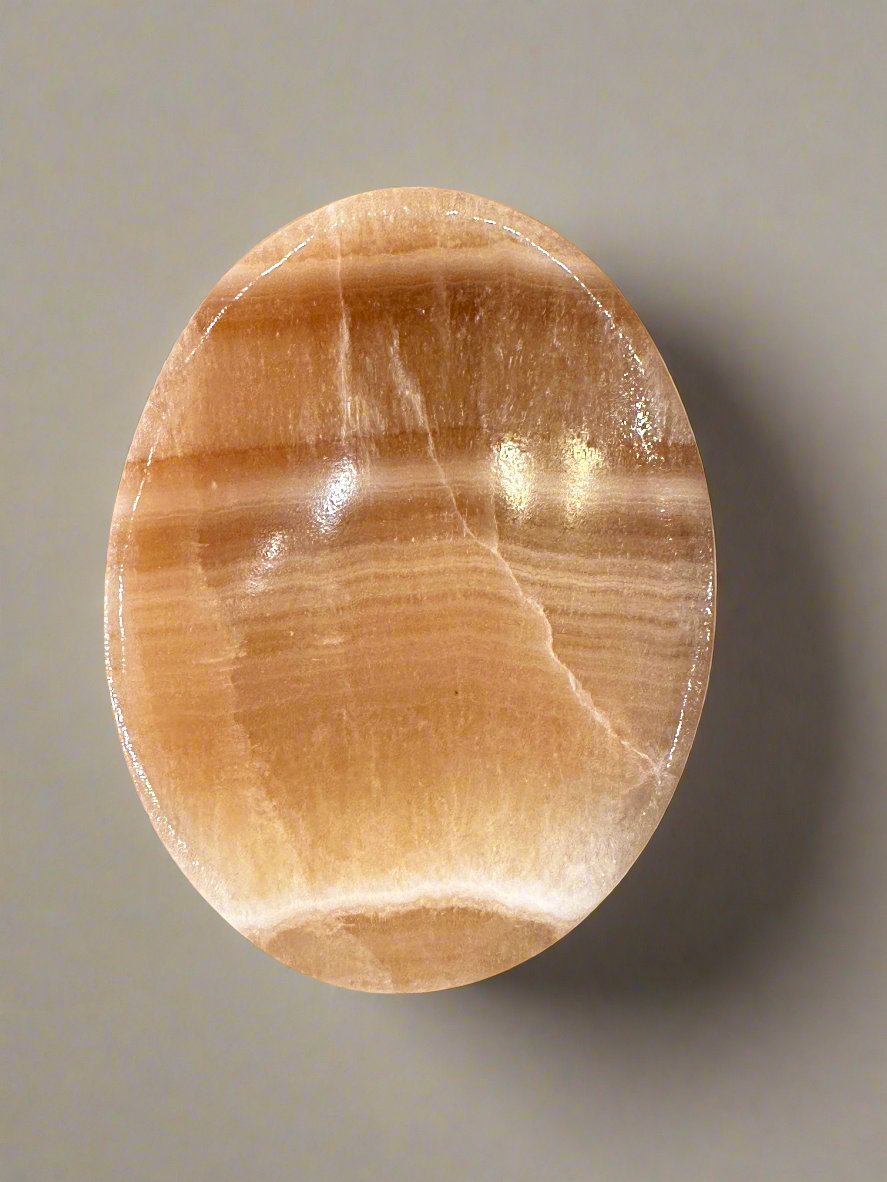 Small Onyx Oval Stone Dish