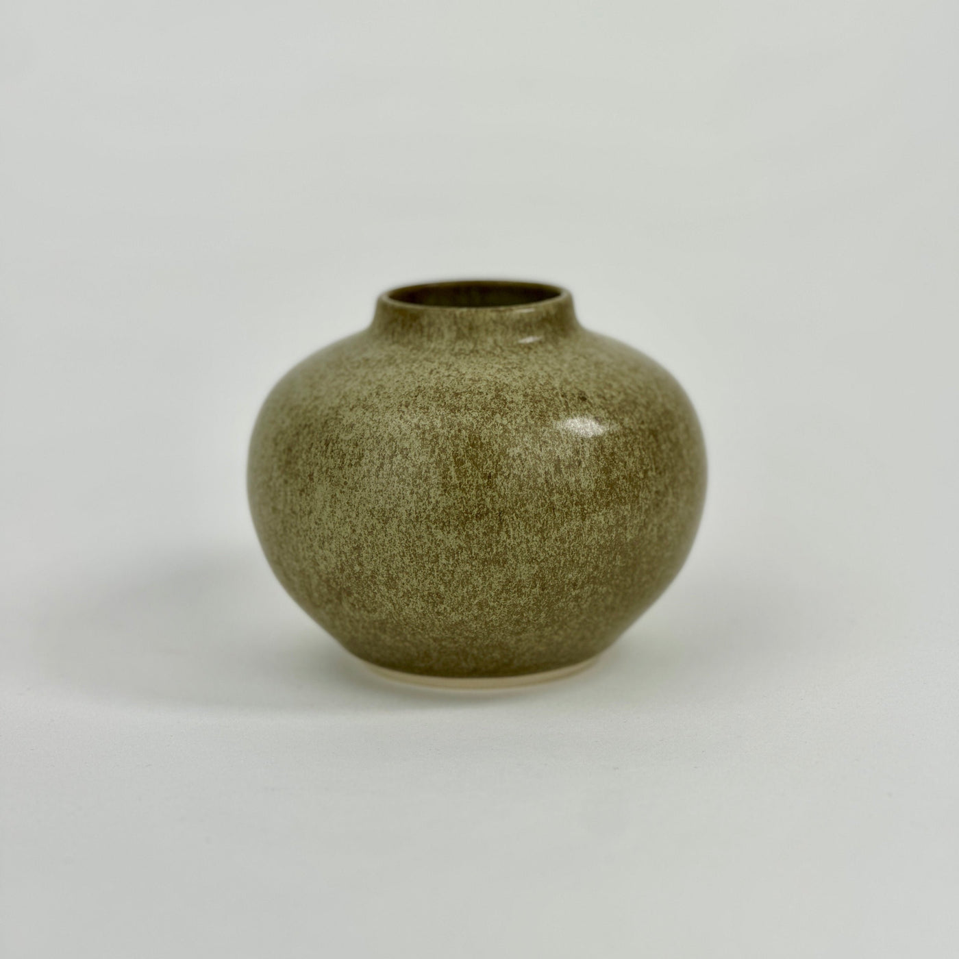 Dark Grey Handmade Vase by Moss Made Pottery