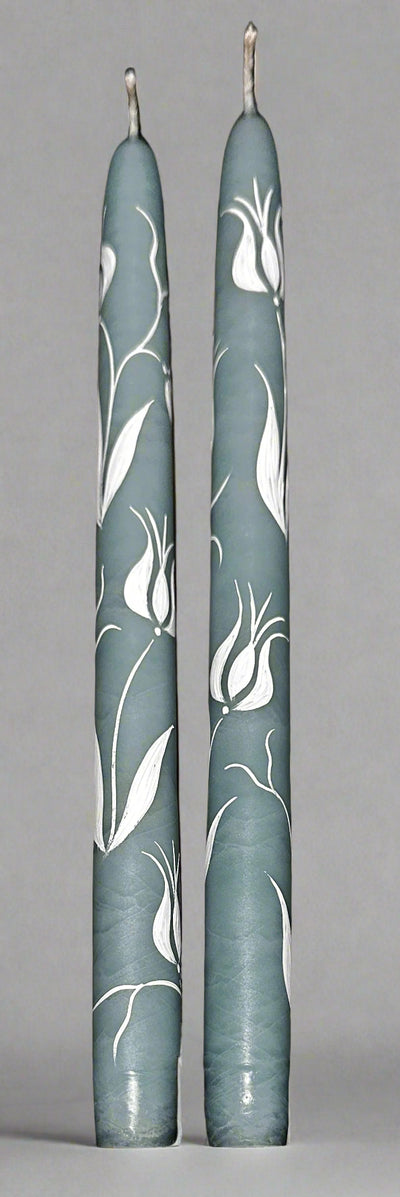 MJ Tablescapes Hand-Painted Taper Candles