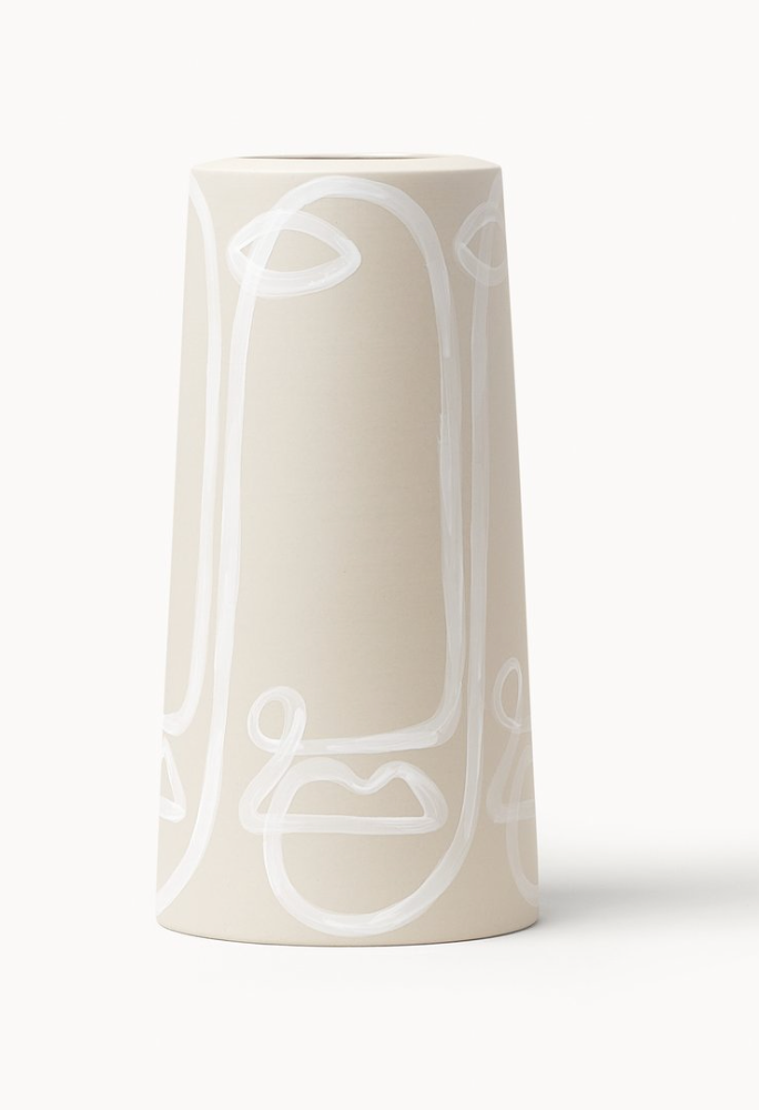 Pillar Vase by Franca NYC - The Grey Pearl