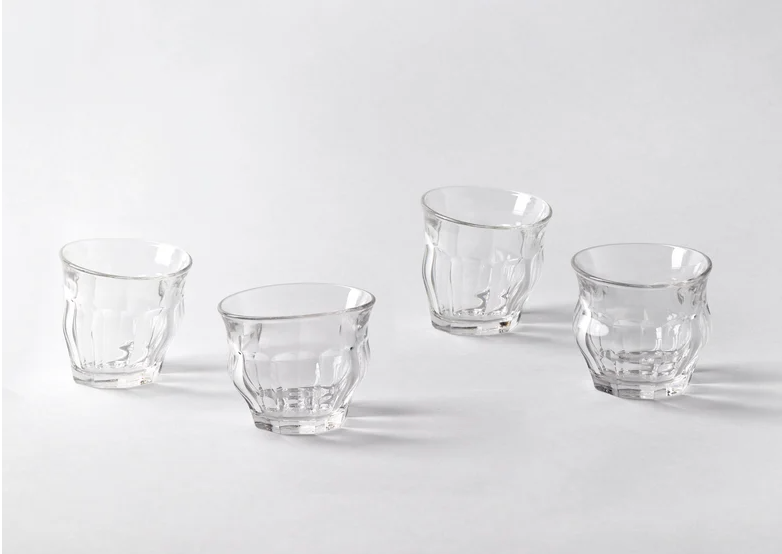 Tipsy Glassware Set of 4 Mini Glasses