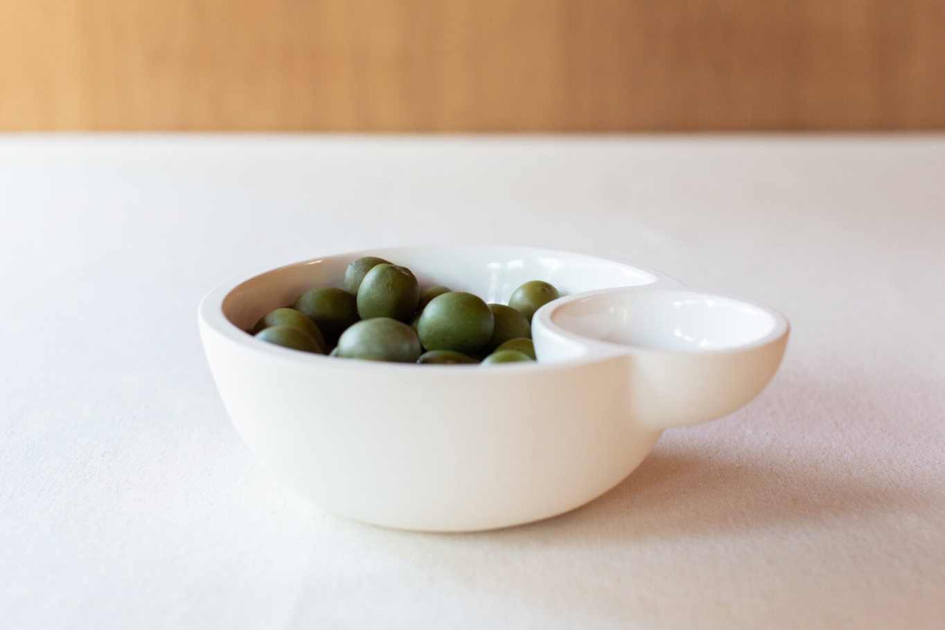 Double Olive Bowl by Julie Cloutier