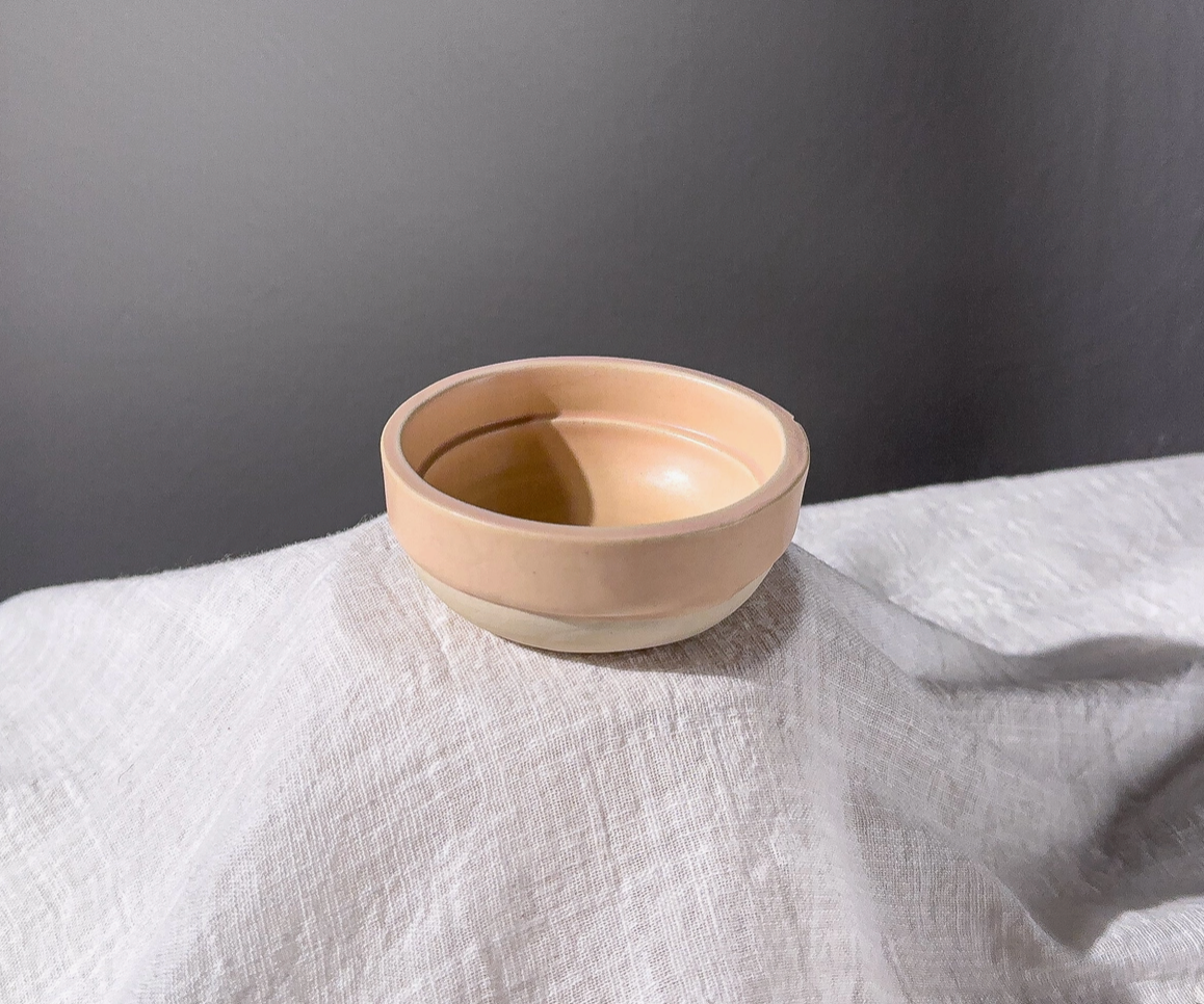 Pink Wide Ramekin by Deep Black
