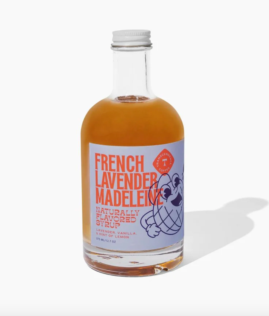 French Lavender Madeline Syrup by Transcendence Coffee