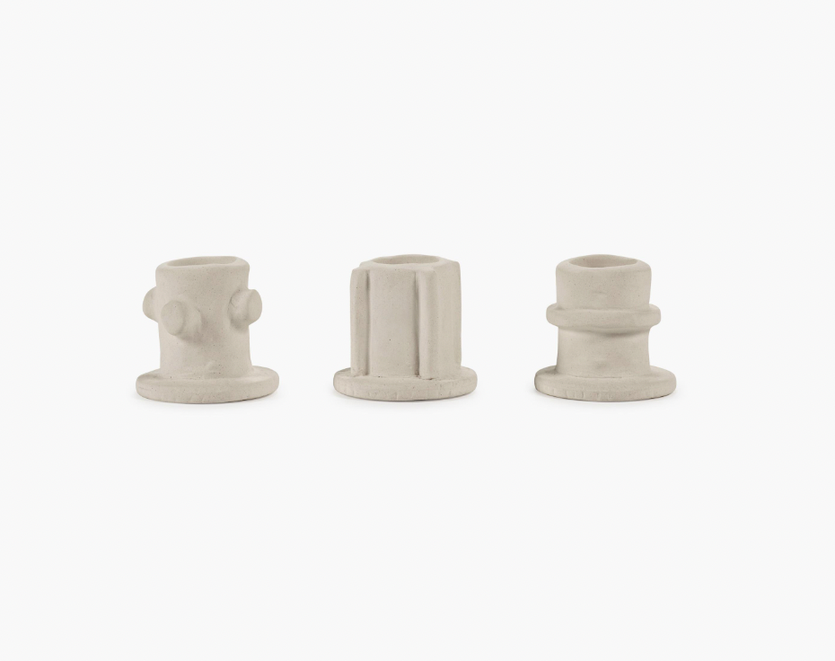 Candlestick Holder Trio