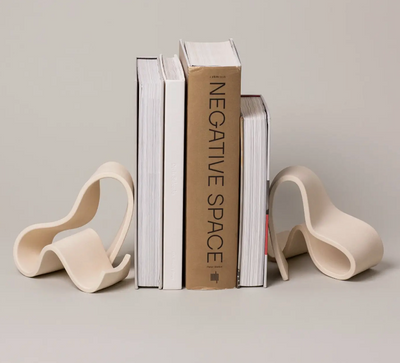 Fettu Bookends by SIN Ceramics