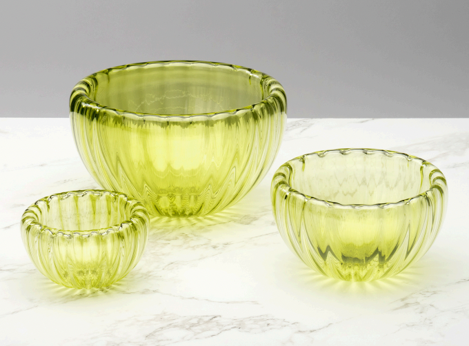 Handblown Uni Bowls
