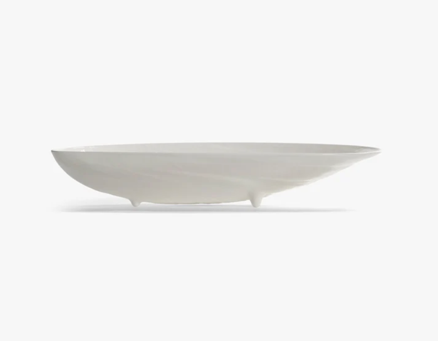 White Mussel Bowl