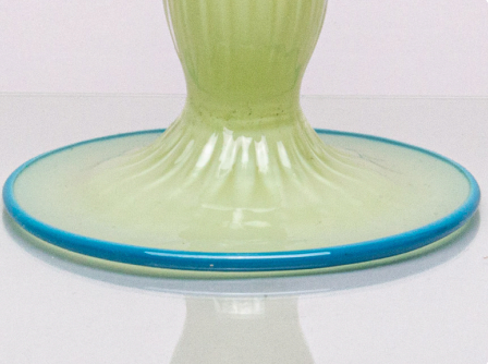 Glass Candlestick Holders by Andrew Iannazzi - Sold Individually