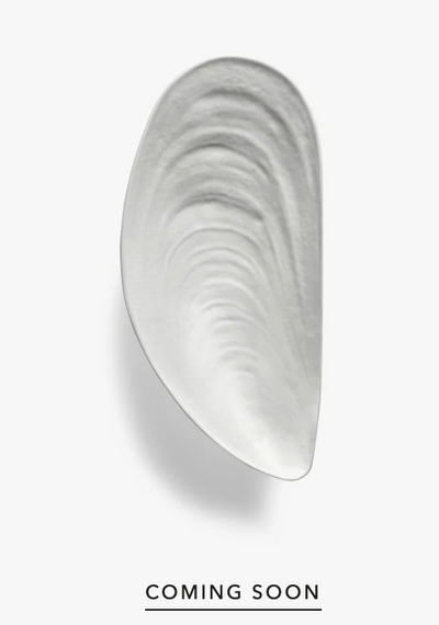 White Mussel Bowl
