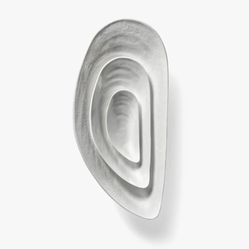 White Mussel Bowl