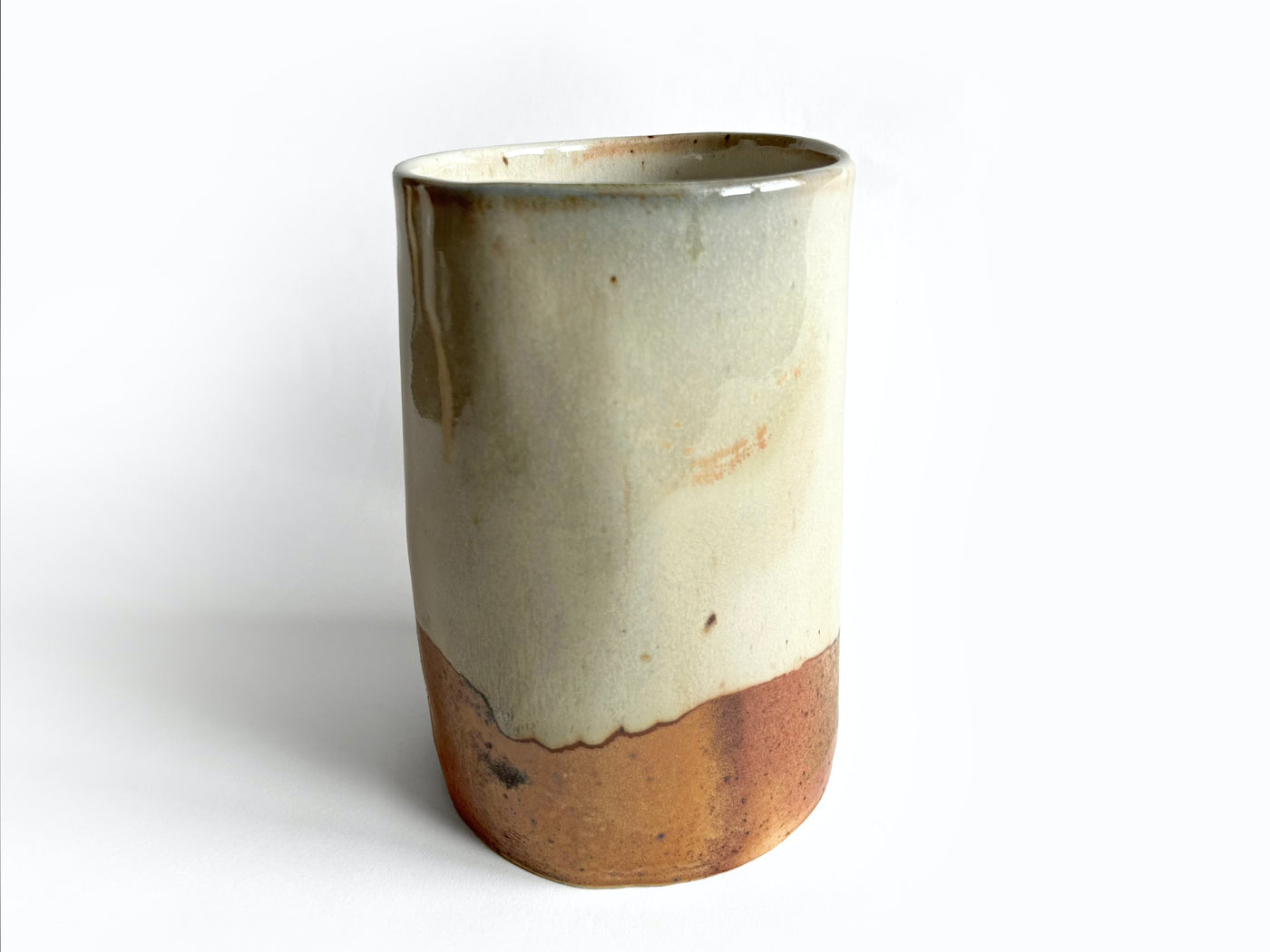 Wide Cylinder Vase by Julie Hadley