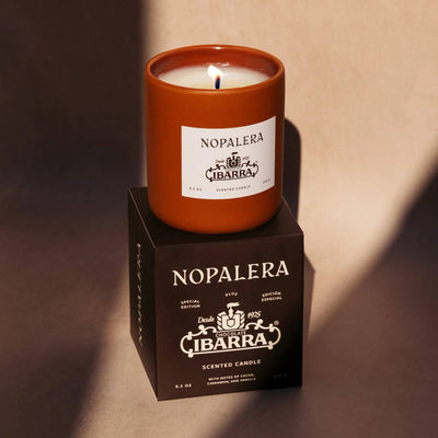Nopalera x Ibarra Candle - Mexican Hot Chocolate Scent