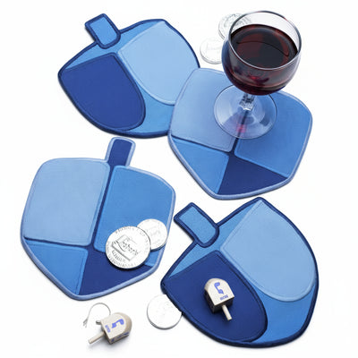 Dreidel Cocktail Napkins - Set of 4