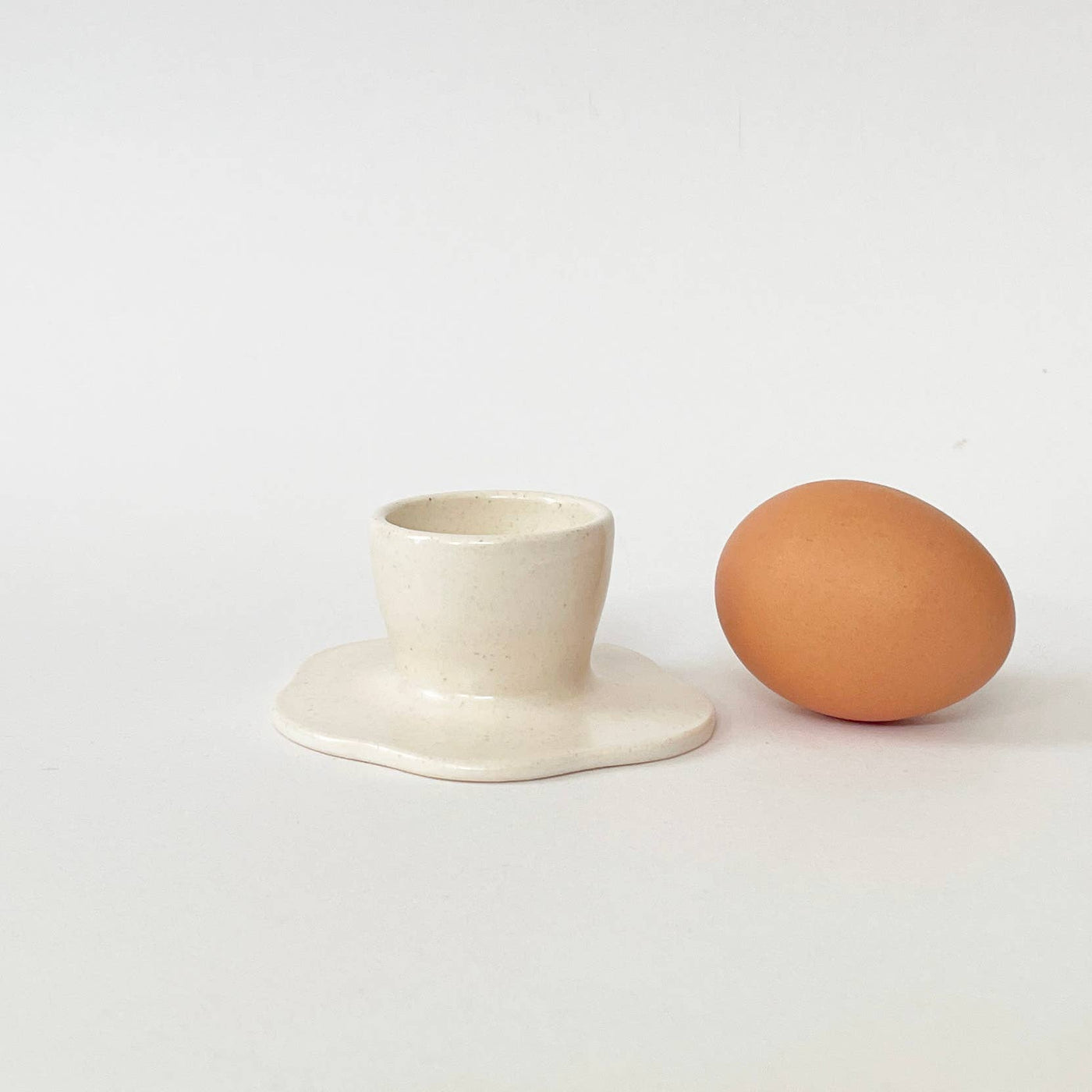 White Egg Cup