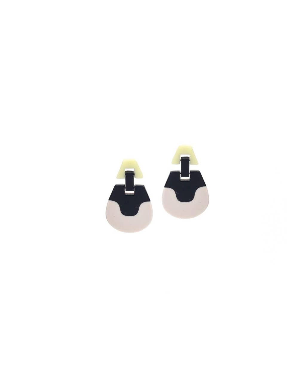 Panorama Wave Earrings Vanilla