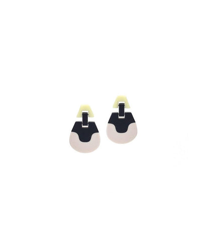 Panorama Wave Earrings Vanilla