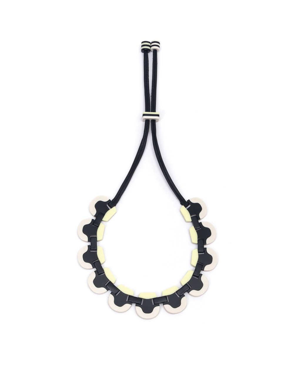 Panorama Wave Necklace Vanilla