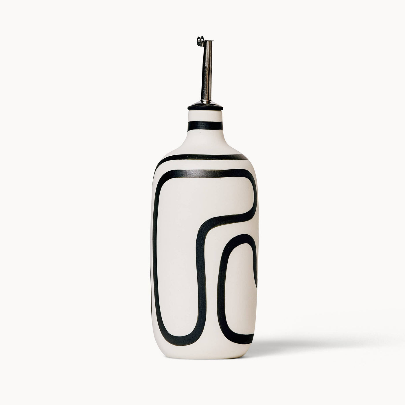 Oil / Vinegar Cruets - Black Outline: Tall