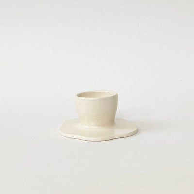 White Egg Cup