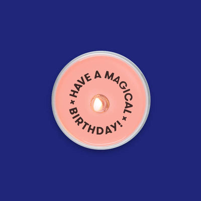Have A Magical Birthday Secret Message Candle - The Grey Pearl
