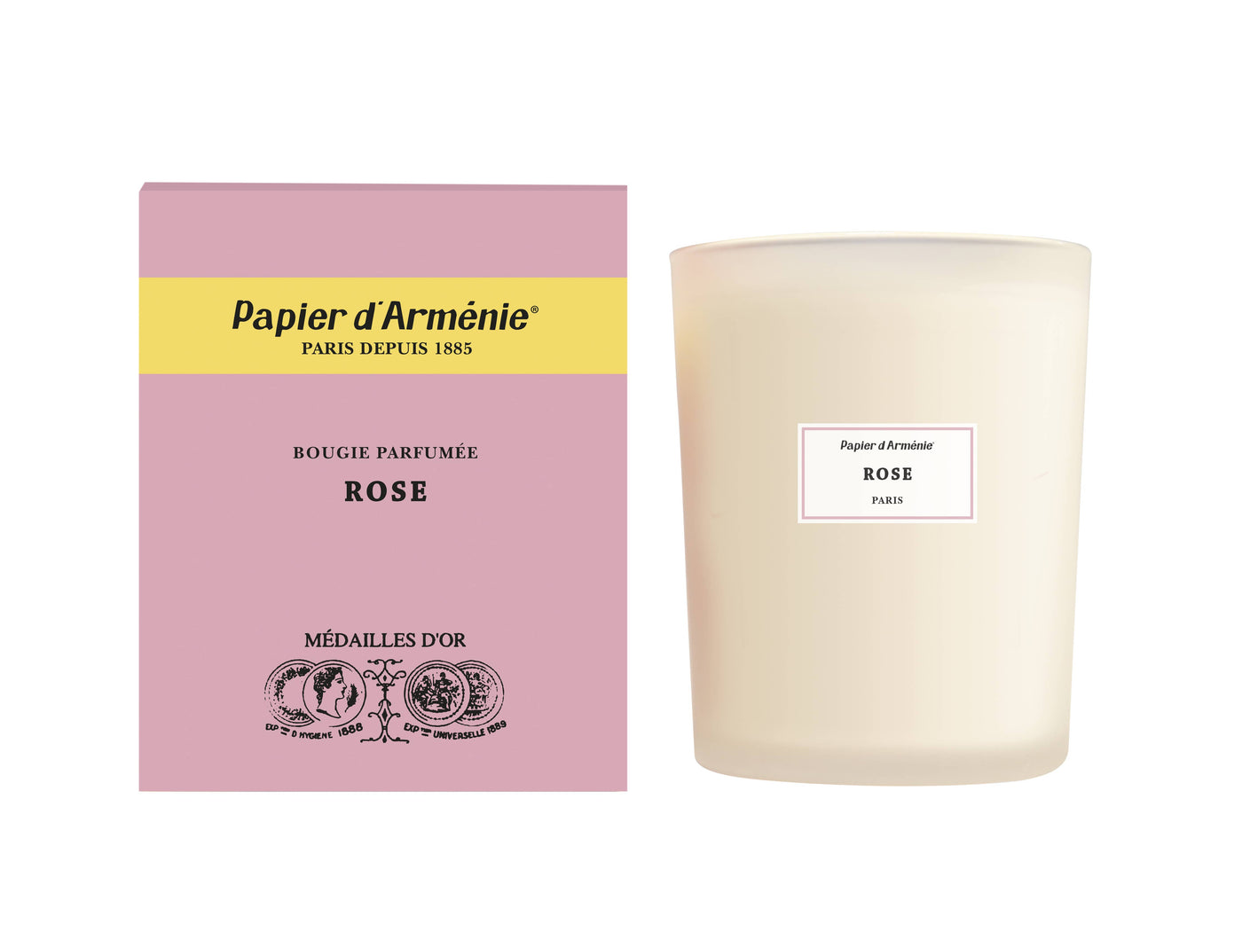 Papier d'Armenie 50 Hour Candle in Rose