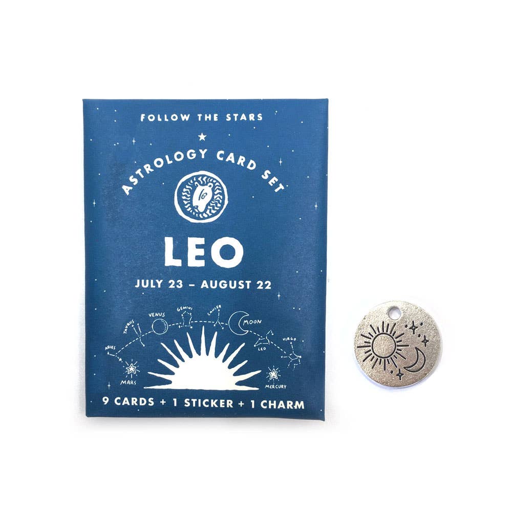 Astrology Card Pack - Leo (July 23 - Aug 22) - The Grey Pearl
