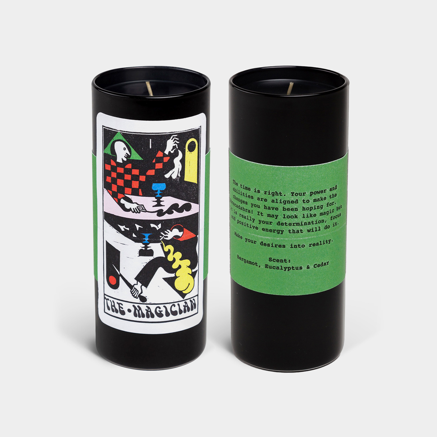 The Magician Tarot Candle - The Grey Pearl