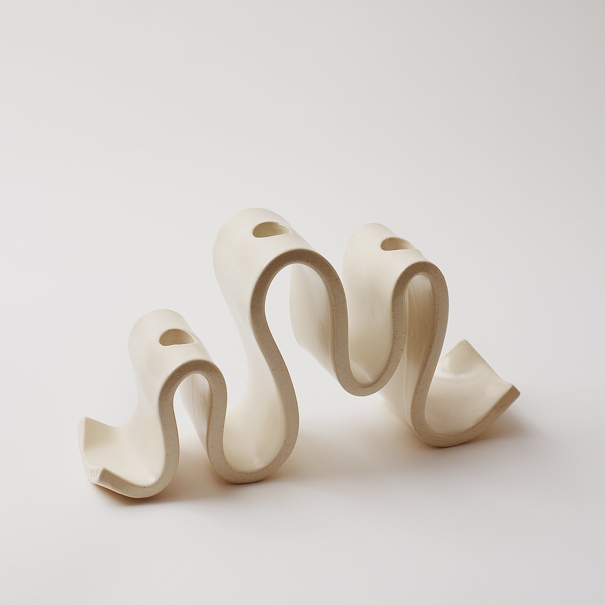 Wyat Candelabra by Sin Ceramics
