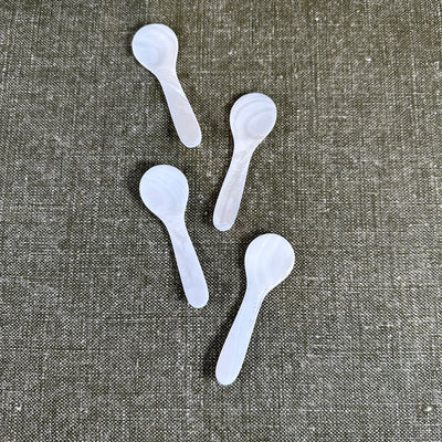 Mother of Pearl Spoons - set of 4 - The Grey Pearl