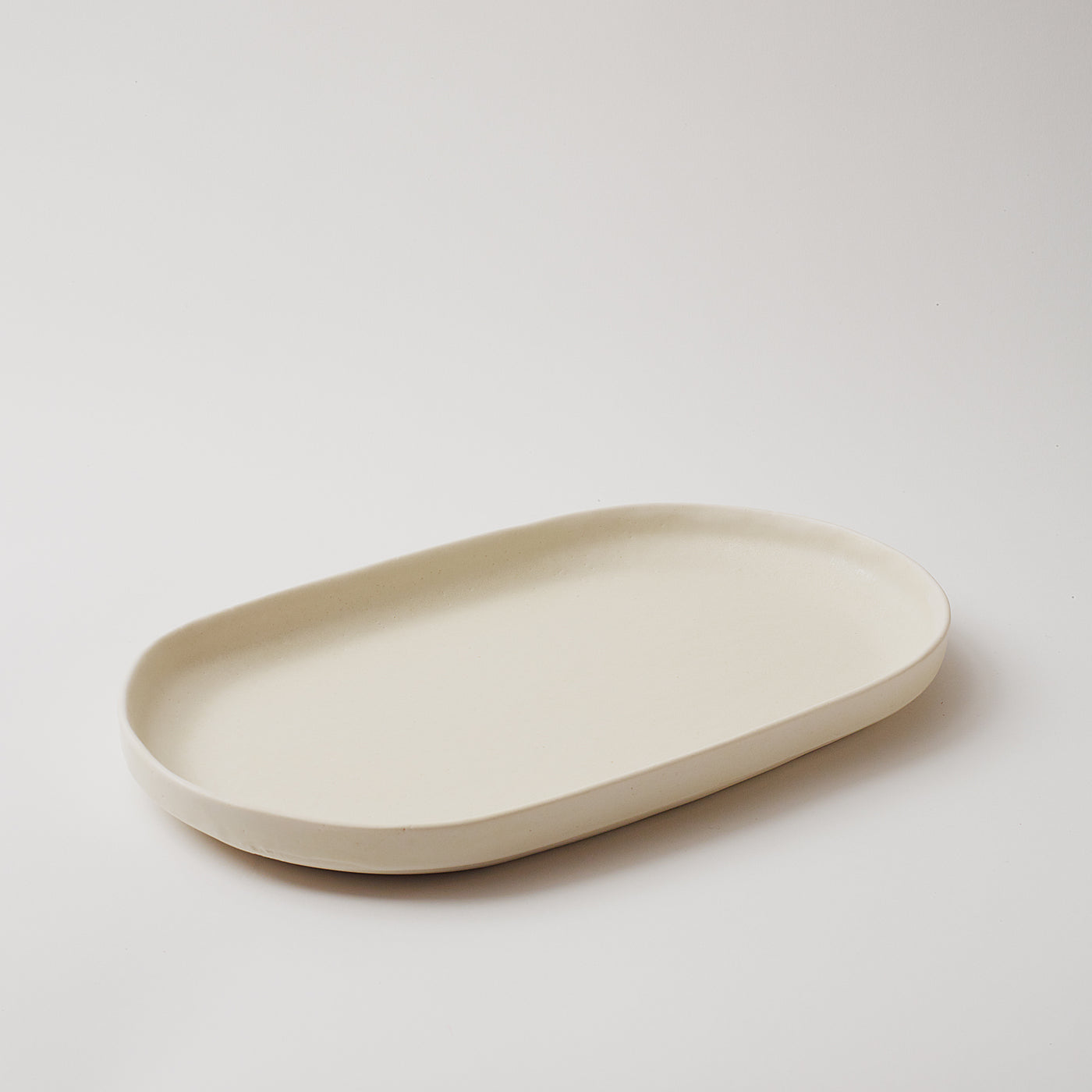 Large Oval Platter by Lauren HB Studio
