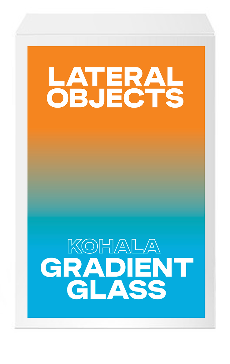 Gradient Glass by Lateral Objects - The Grey Pearl