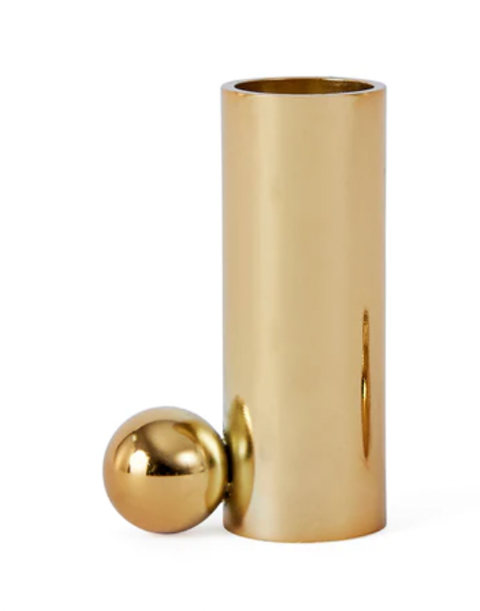 Tall Brass Candle Holder by Oyoy Living Design - The Grey Pearl