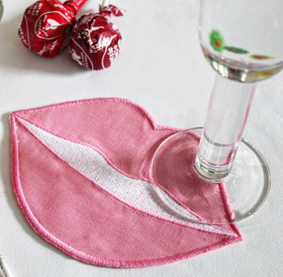 Lips Cocktail Napkins - The Grey Pearl