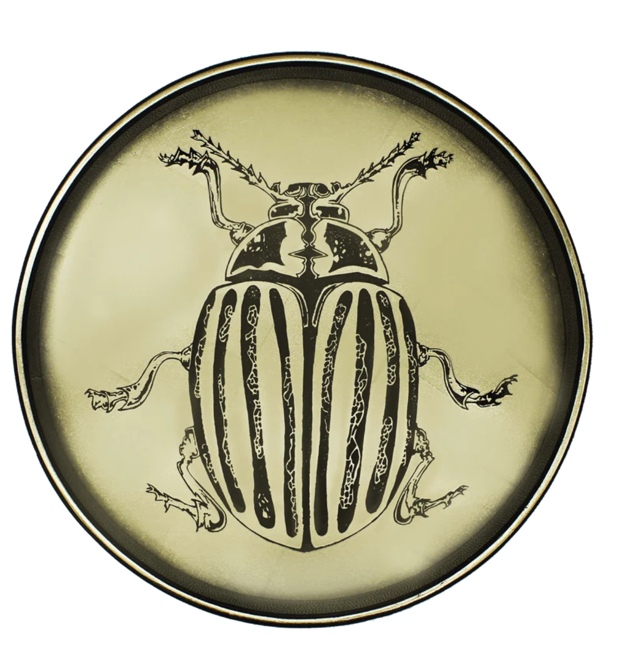 Gold Beetle Tray by Bell Hutley - The Grey Pearl