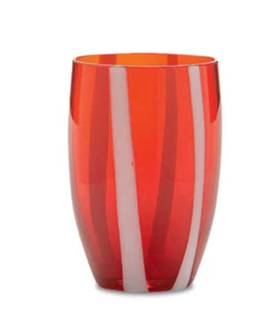 Striped Tumbler Pair by Zafferano - The Grey Pearl
