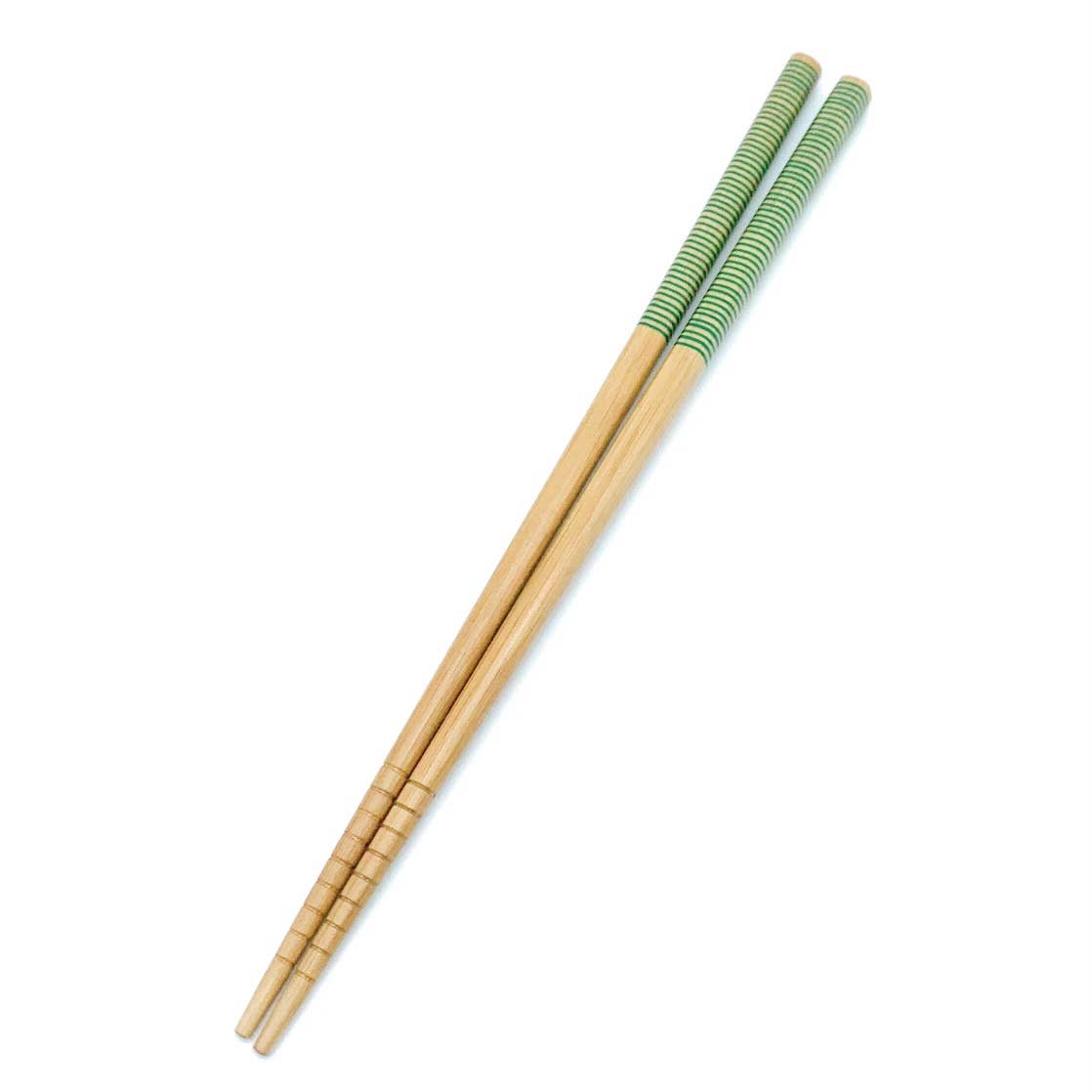 Green Bamboo Chopsticks- Set of 2 - The Grey Pearl