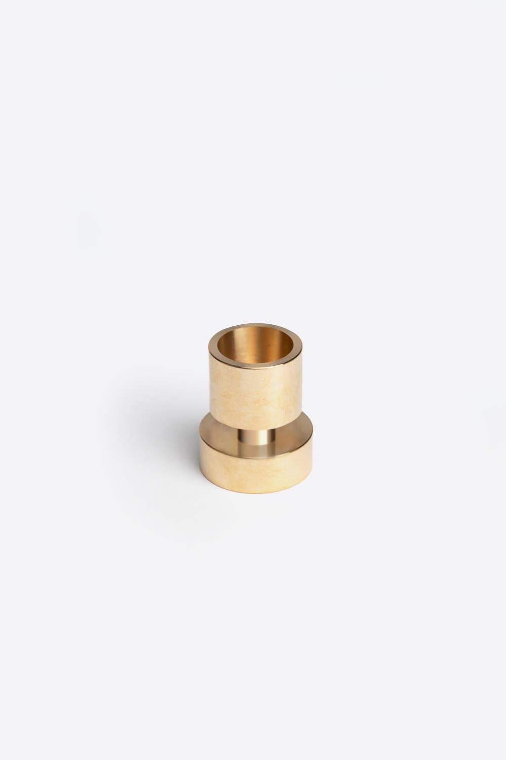 Brass Taper Candle Holder - The Grey Pearl